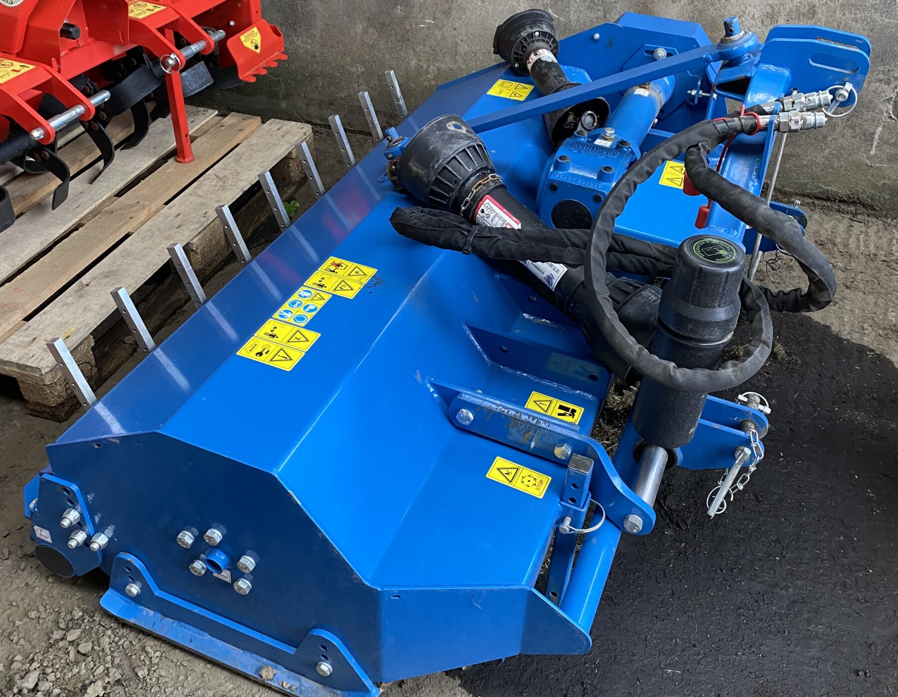 Fleming Topf130 Flail Mower - Laird Grass Machinery